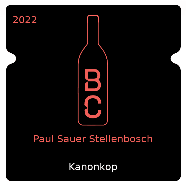 Kanonkop Paul Sauer Stellenbosch 2022