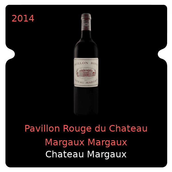 Margaux Pavillon Rouge du Chateau Margaux Margaux 2014