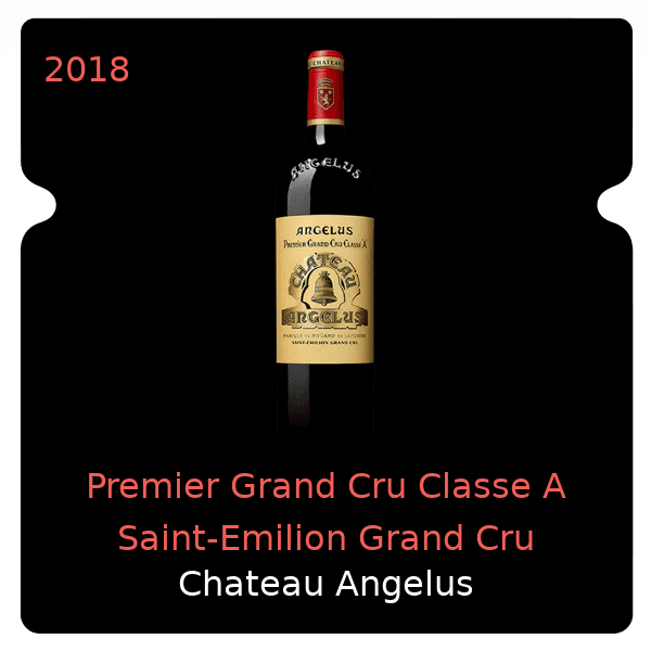 Angelus Premier Grand Cru Classe A Saint-Emilion Grand Cru 2018