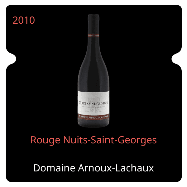 Arnoux-Lachaux Rouge Nuits-Saint-Georges 2010