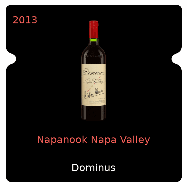 Dominus Napanook Napa Valley 2013