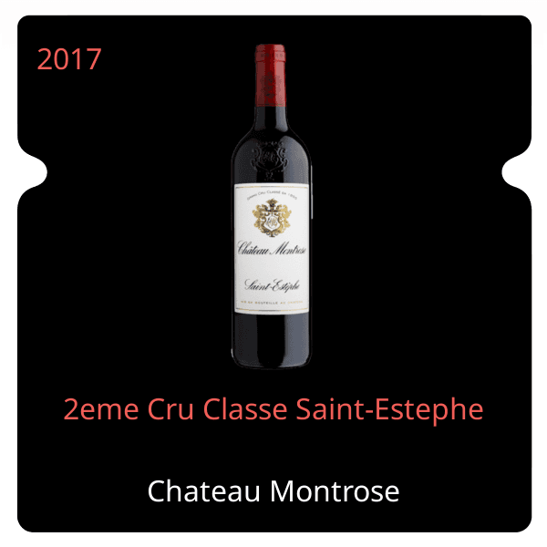 Montrose 2eme Cru Classe Saint-Estephe 2017