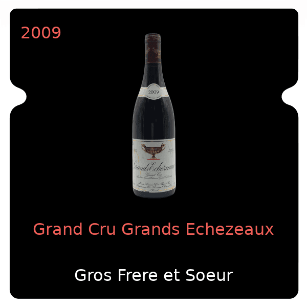 Gros Frere et Soeur Grand Cru Grands Echezeaux 2009
