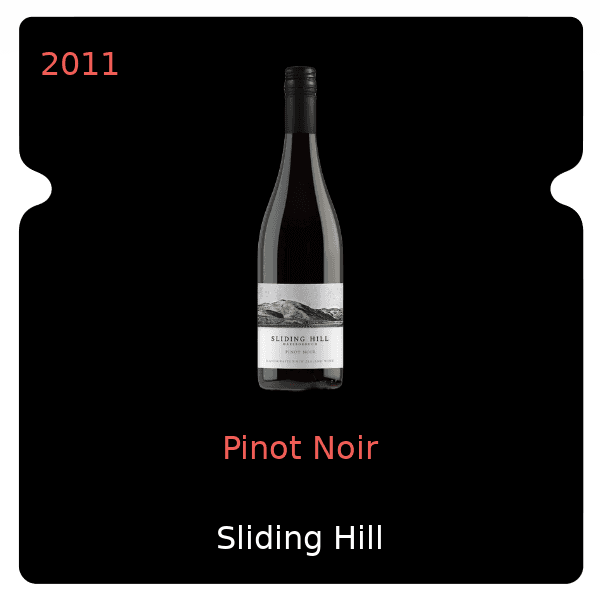 Sliding Hill Pinot Noir 2011