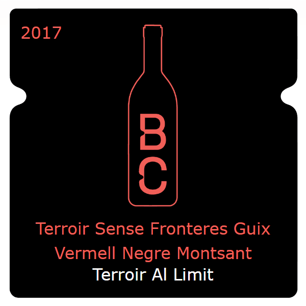Terroir Al Limit Terroir Sense Fronteres Guix Vermell Negre Montsant 2017