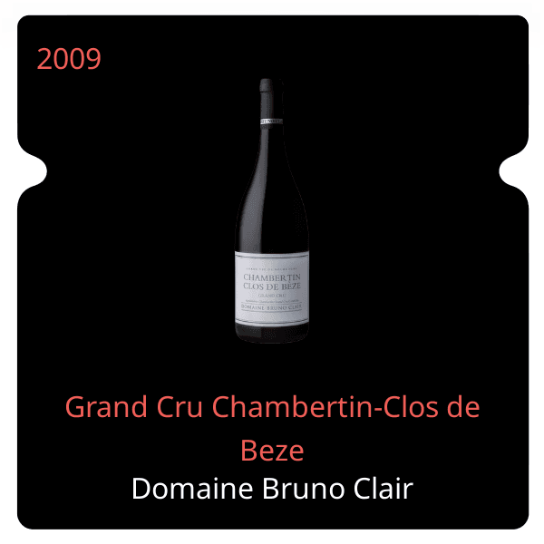 Bruno Clair Grand Cru Chambertin-Clos de Beze 2009