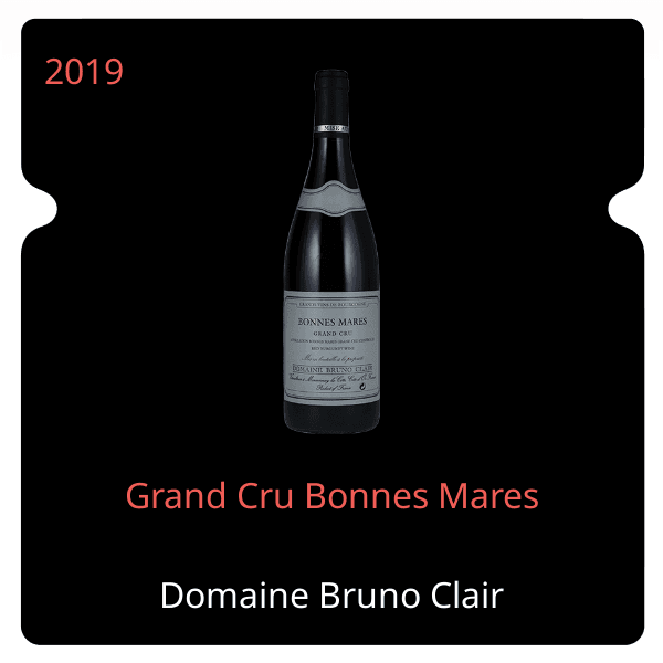 Bruno Clair Grand Cru Bonnes Mares 2019