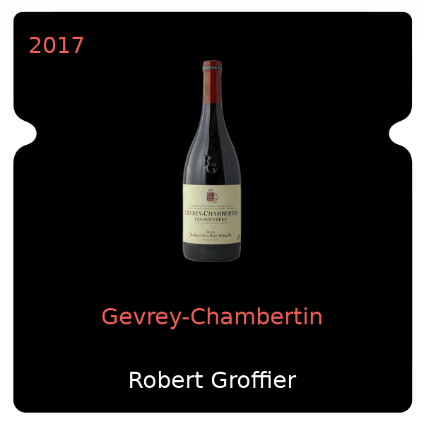Robert Groffier Gevrey-Chambertin 2017