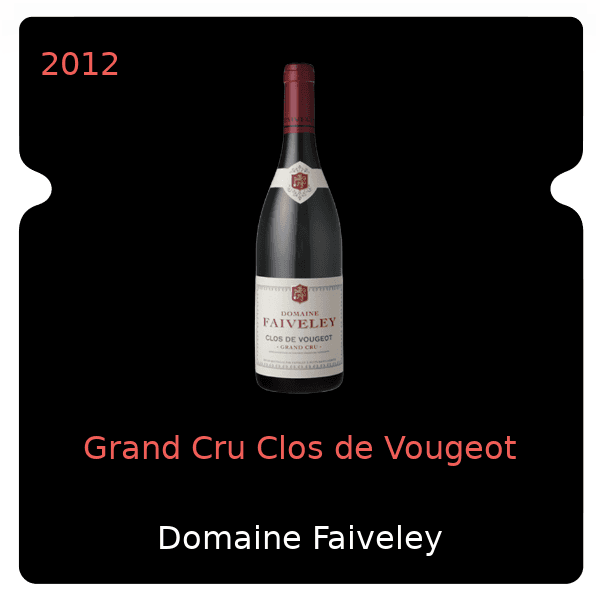 Faiveley Grand Cru Clos de Vougeot 2012
