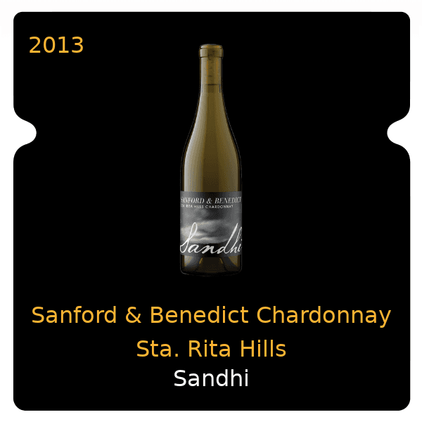Sandhi Sanford & Benedict Chardonnay Sta. Rita Hills 2013