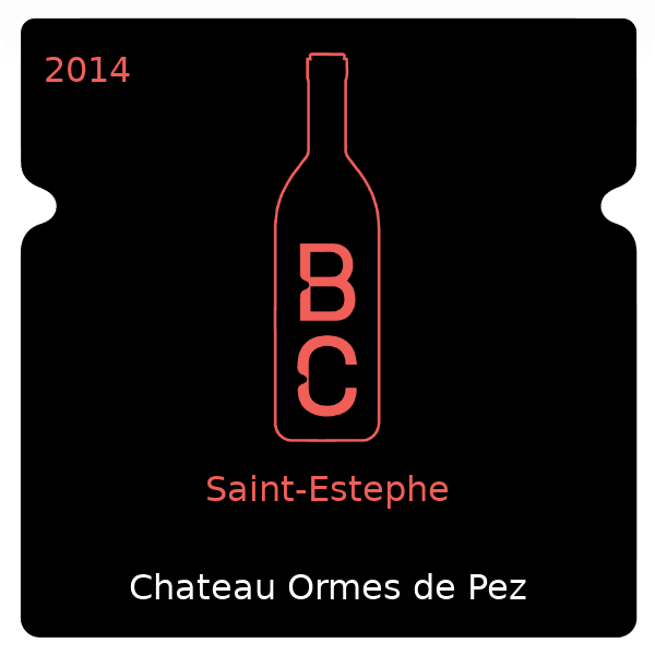 Ormes de Pez Saint-Estephe 2014