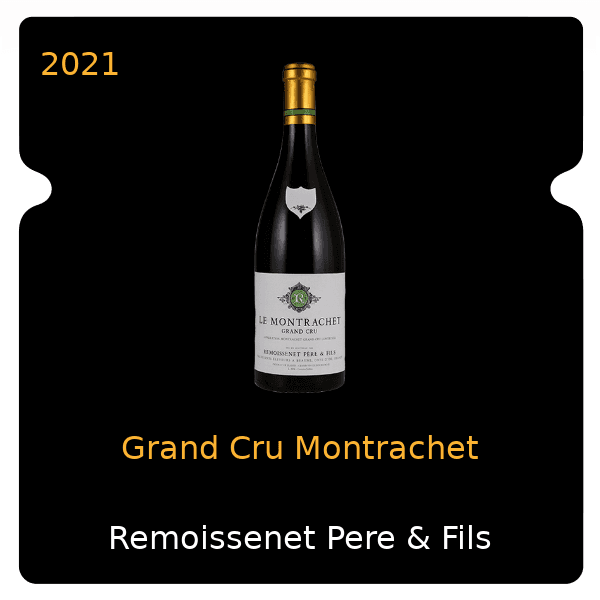 Remoissenet Pere & Fils Grand Cru Montrachet 2021