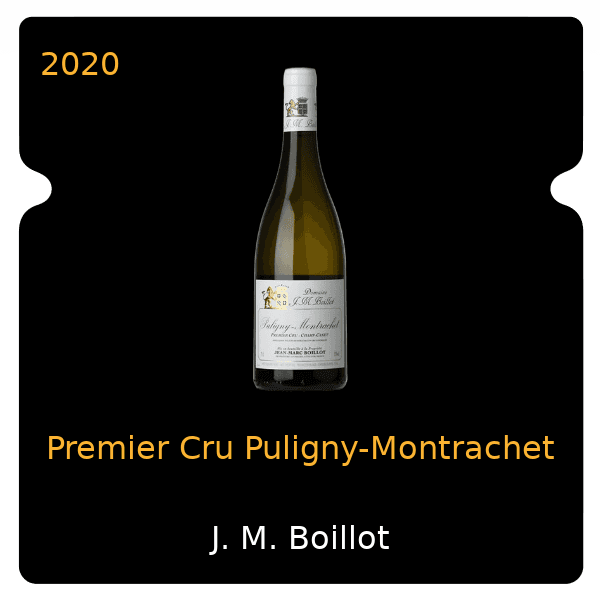 J. M. Boillot Premier Cru Puligny-Montrachet 2020