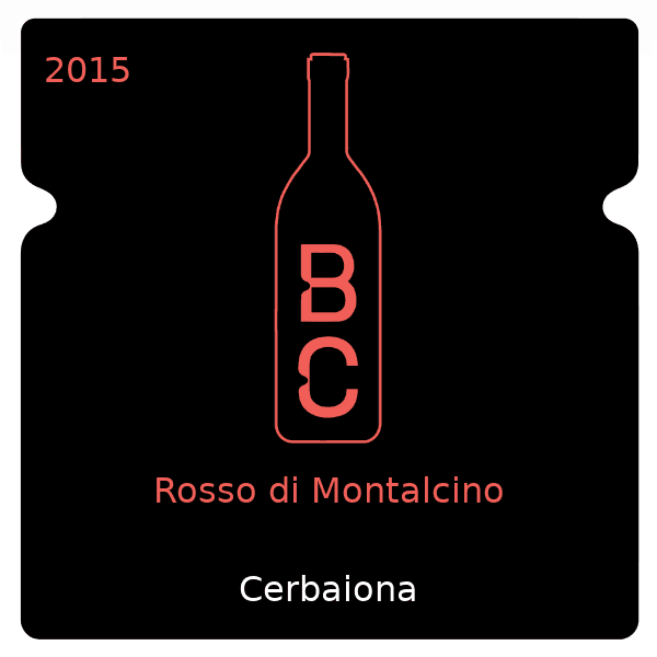 Cerbaiona Rosso di Montalcino 2015
