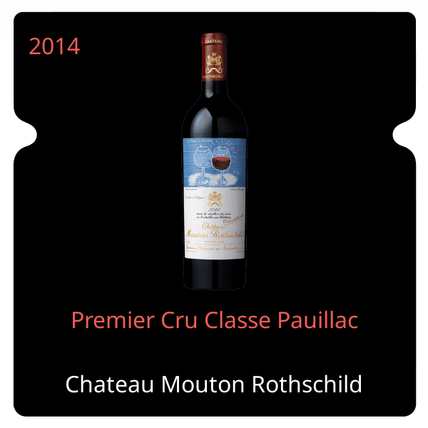 Mouton Rothschild Premier Cru Classe Pauillac 2014