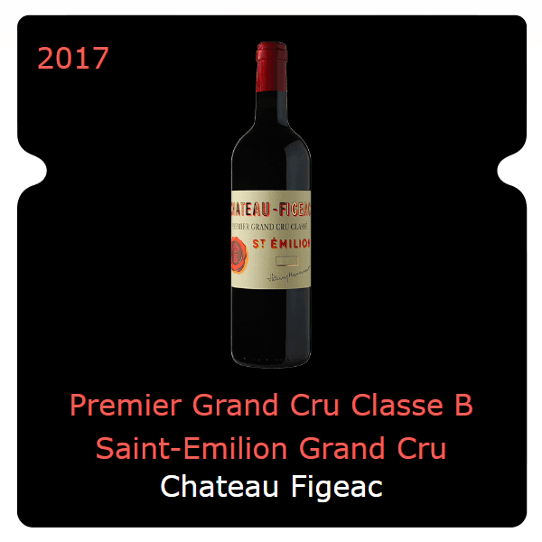 Figeac Premier Grand Cru Classe B Saint-Emilion Grand Cru 2017