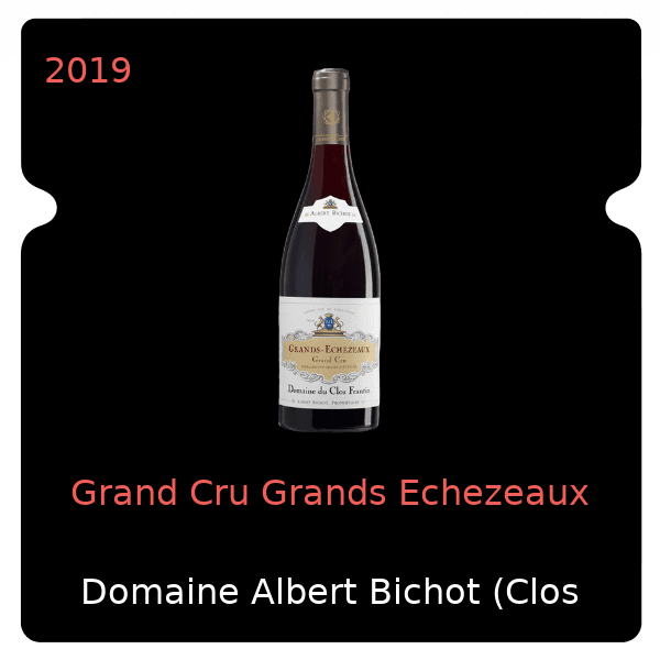 Albert Bichot (Clos Frantin) Grand Cru Grands Echezeaux 2019
