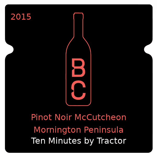 Pinot Noir McCutcheon Mornington Peninsula 2015