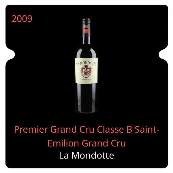 Mondotte Premier Grand Cru Classe B Saint-Emilion Grand Cru 2009