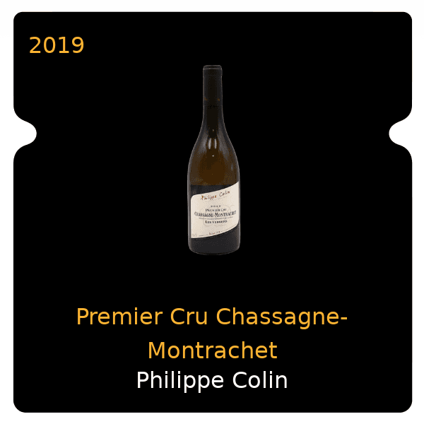 Philippe Pacalet Premier Cru Chassagne-Montrachet 2019