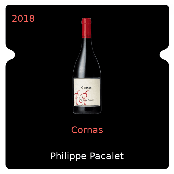 Philippe Pacalet Cornas 2018