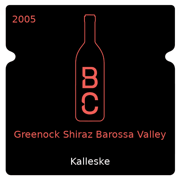 Greenock Shiraz Barossa Valley 2005
