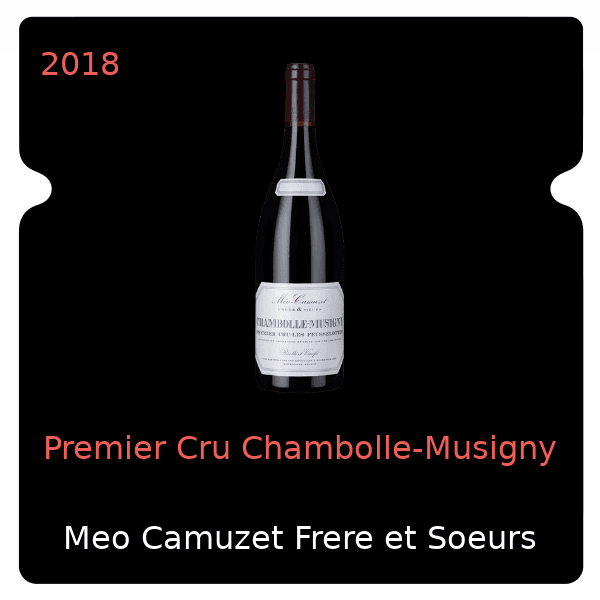 Meo Camuzet Frere et Soeurs Premier Cru Chambolle-Musigny 2018