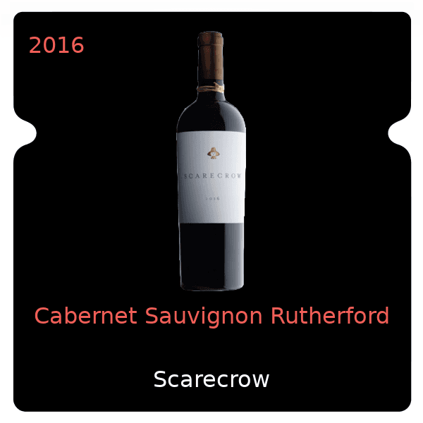 Scarecrow Cabernet Sauvignon Rutherford 2016