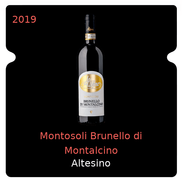 Altesino Montosoli Brunello di Montalcino 2019