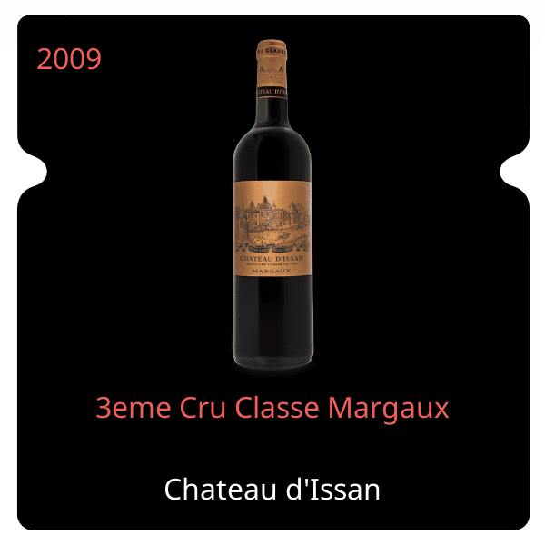 d'Issan 3eme Cru Classe Margaux 2009