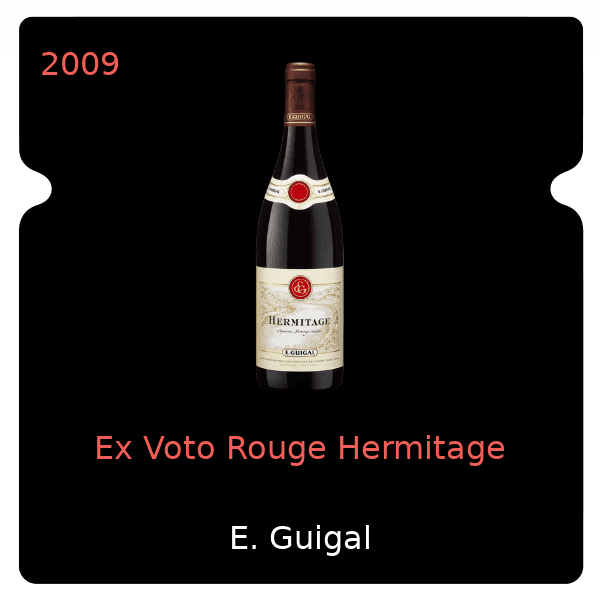 E. Guigal Ex Voto Rouge Hermitage 2009