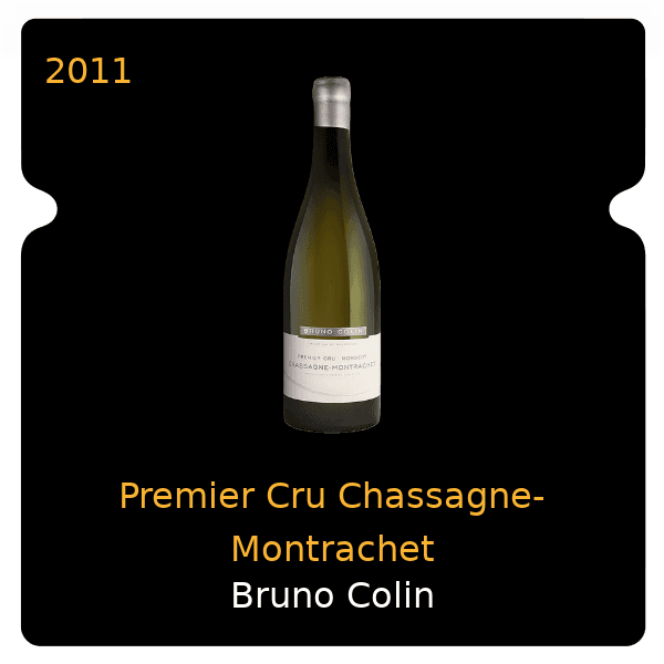 Bruno Colin Premier Cru Chassagne-Montrachet 2011