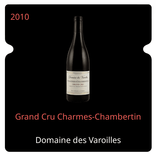 Varoilles Grand Cru Charmes-Chambertin 2010