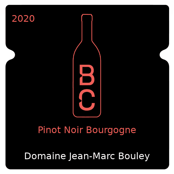 Jean-Marc Bouley Pinot Noir Bourgogne 2020