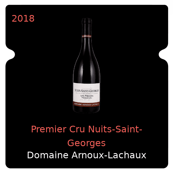 Arnoux-Lachaux Premier Cru Nuits-Saint-Georges 2018
