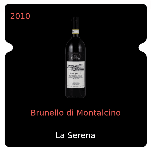 Serena Brunello di Montalcino 2010