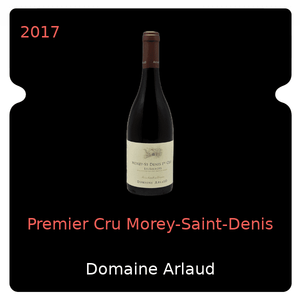 Arlaud Premier Cru Morey-Saint-Denis 2017
