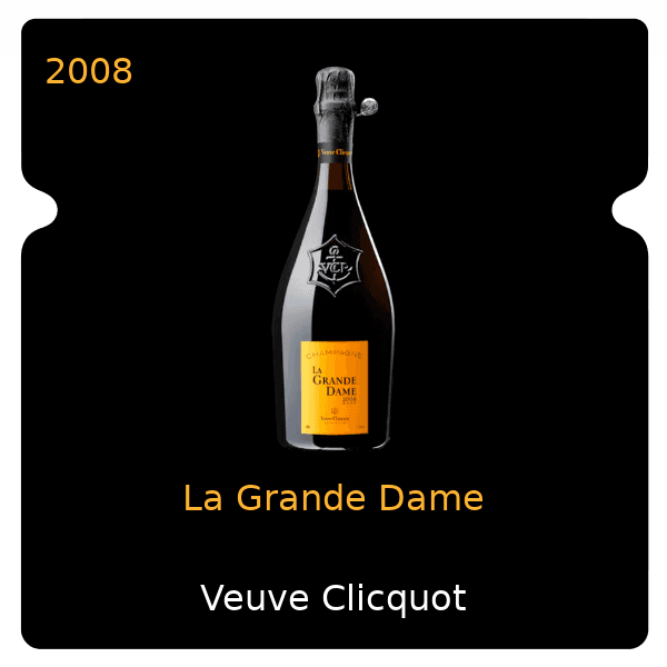 Veuve Clicquot La Grande Dame 2008