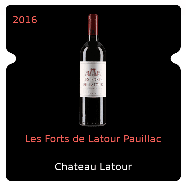 Latour Les Forts de Latour Pauillac 2016