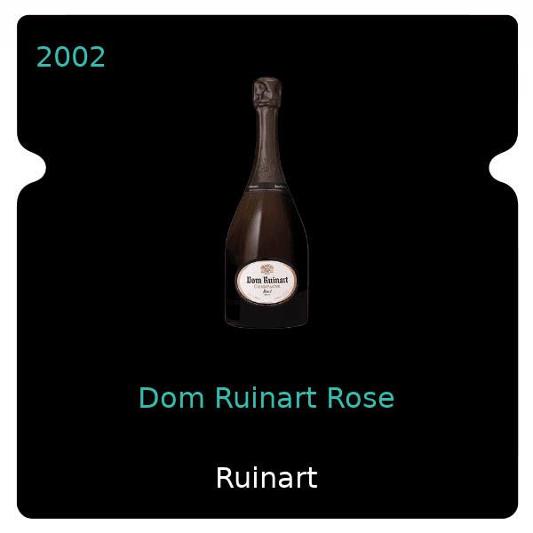 Ruinart Dom Ruinart Rose 2002