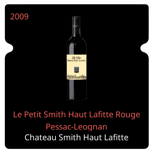 Smith Haut Lafitte Le Petit Smith Haut Lafitte Rouge Pessac-Leognan 2009