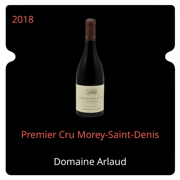 Arlaud Premier Cru Morey-Saint-Denis 2018