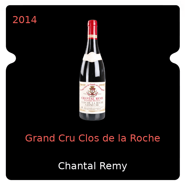 Chantal Remy Grand Cru Clos de la Roche 2014