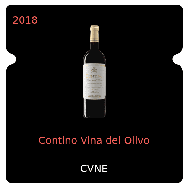 CVNE Contino Vina del Olivo 2018