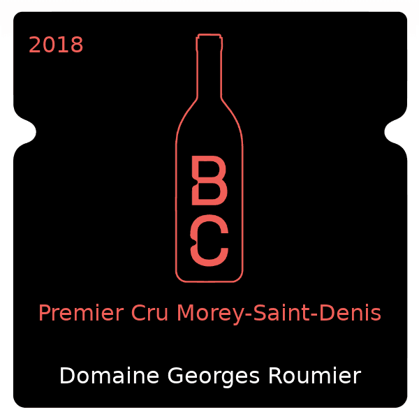 Georges Roumier Premier Cru Morey-Saint-Denis 2018