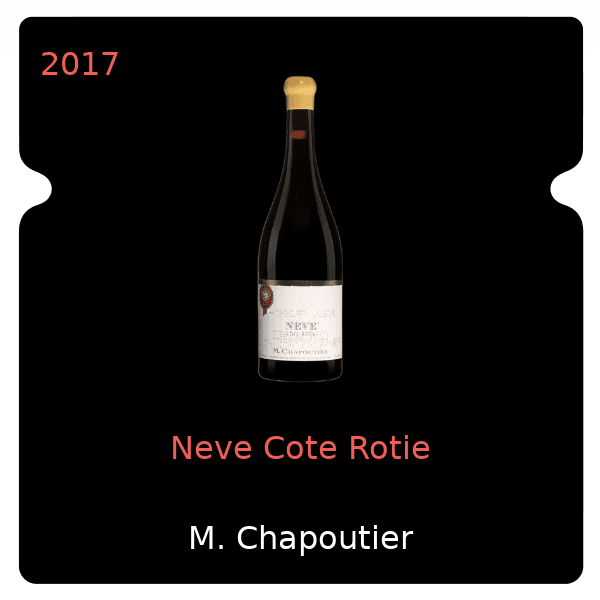 M. Chapoutier Neve Cote Rotie 2017