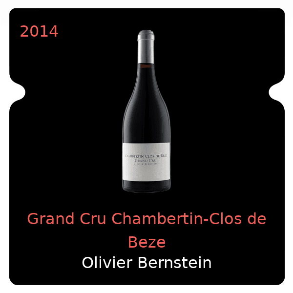 Olivier Bernstein Grand Cru Chambertin-Clos de Beze 2014