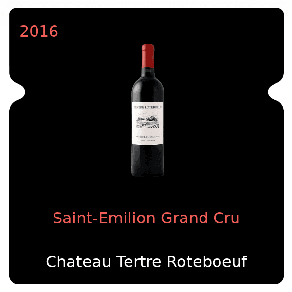 Tertre Roteboeuf Saint-Emilion Grand Cru 2016
