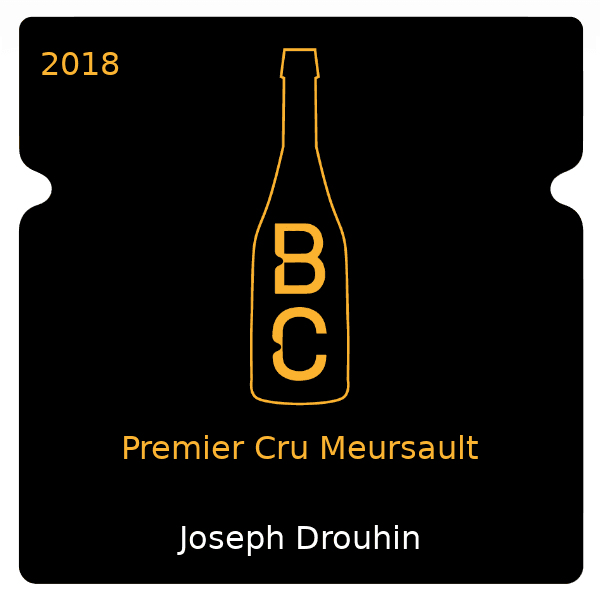 Joseph Drouhin Premier Cru Meursault 2018