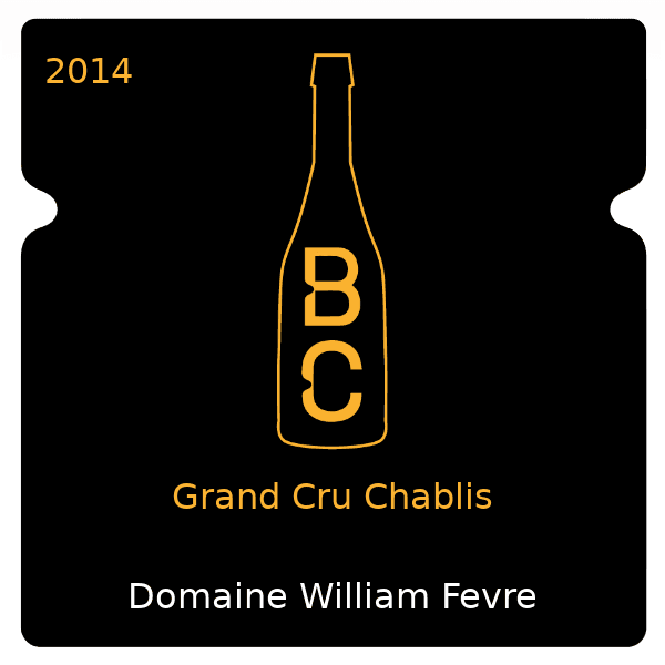 William Fevre Grand Cru Chablis 2014